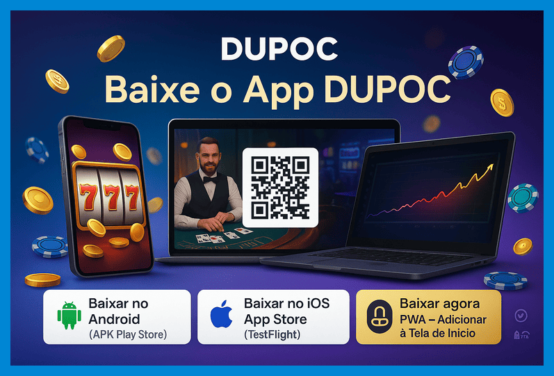 Baixar o DUPOC Cassino App