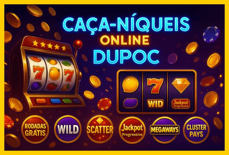Jogos de Slot no Casino Online DUPOC