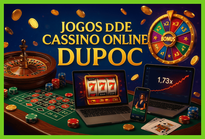 Jogos de cassino online DUPOC